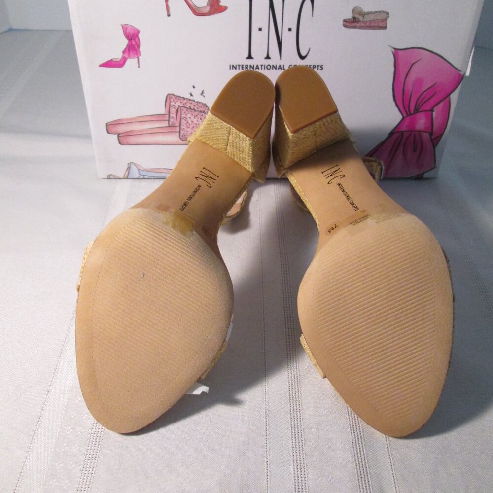 I.N.C. Kivah Two-Piece Sandals Sz 7M - Picture 10 of 11
